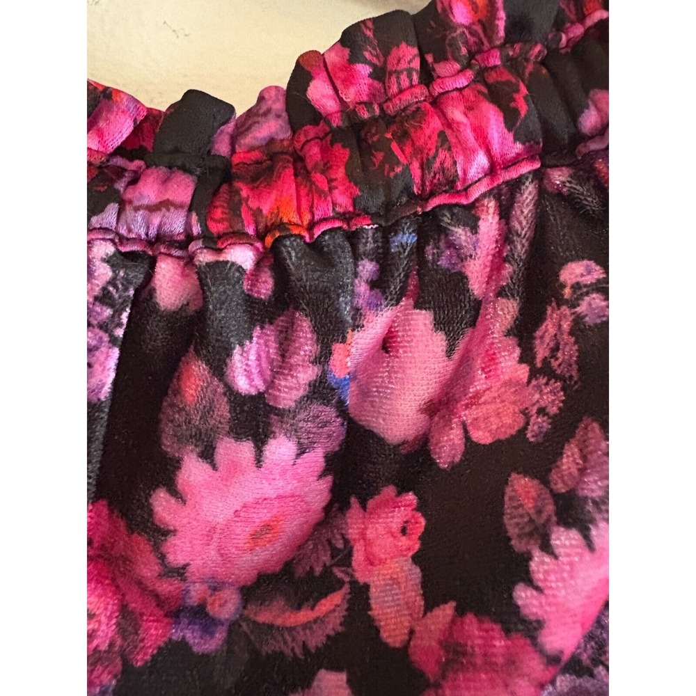 For Love and Lemons Lola‎ Bra Bralette Black Pink Size Large - Picture 2 of 6